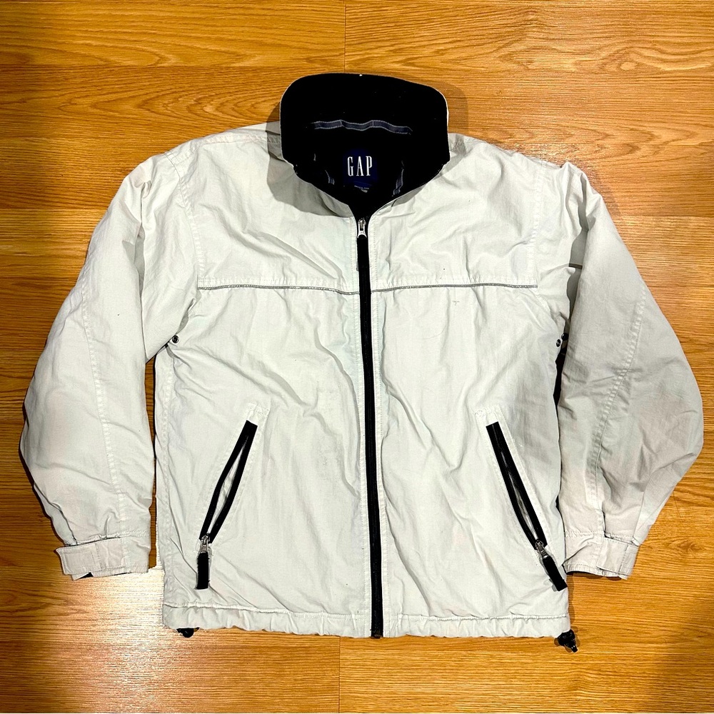 GAP Vintage Nylon Coat - White XS